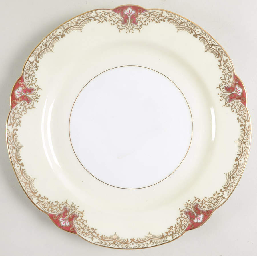 Vornay Red Luncheon Plate by Noritake-1