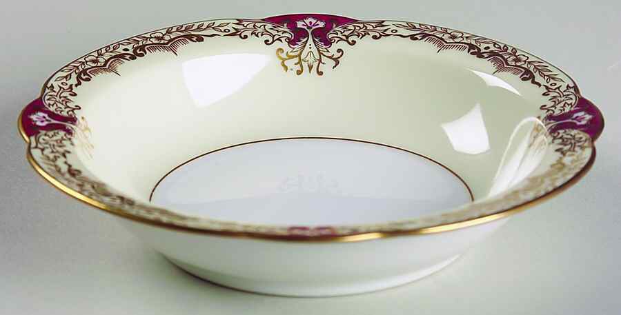 Vornay Red Rim Cereal Bowl by Noritake-1