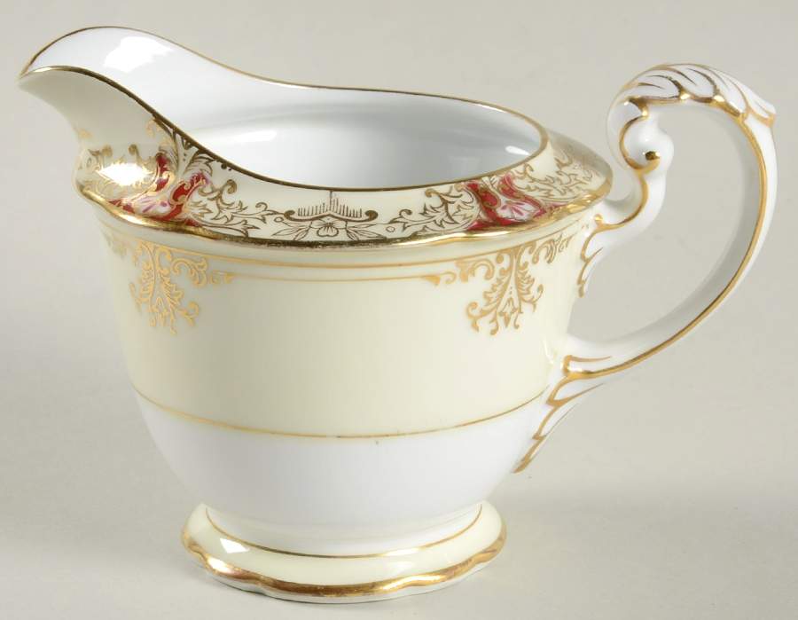 Vornay Red Creamer by Noritake-1