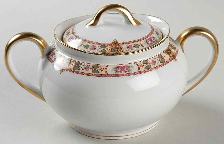 Wadleigh Sugar Bowl & Lid by Noritake-1