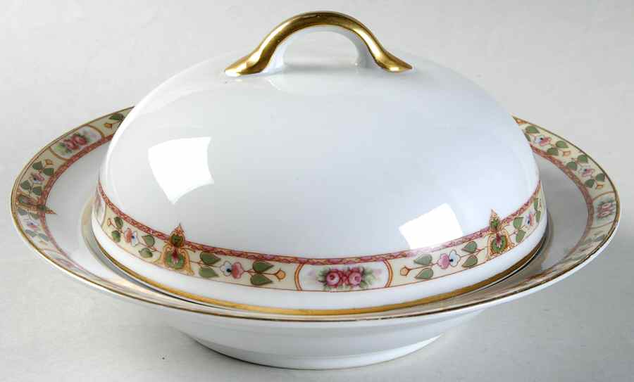 Wadleigh Round Covered Butter by Noritake-1