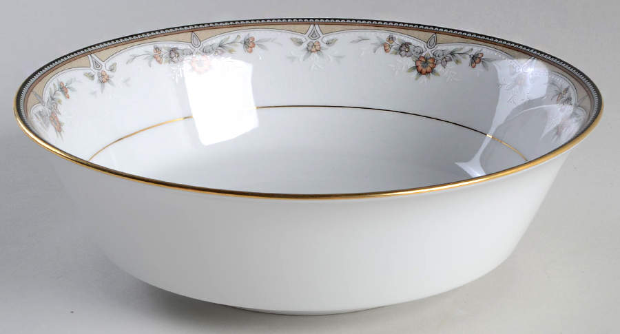 Walnut Hill 9" Round Vegetable Bowl by Noritake-1