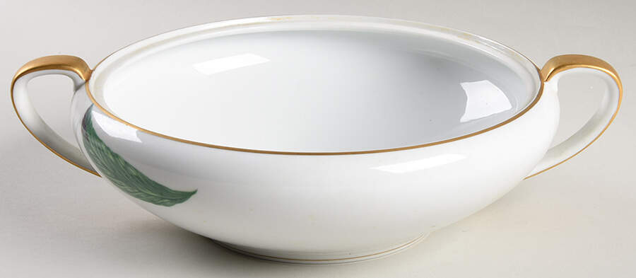 Waikiki (Gold Trim) Round Vegetable No Lid by Noritake-1
