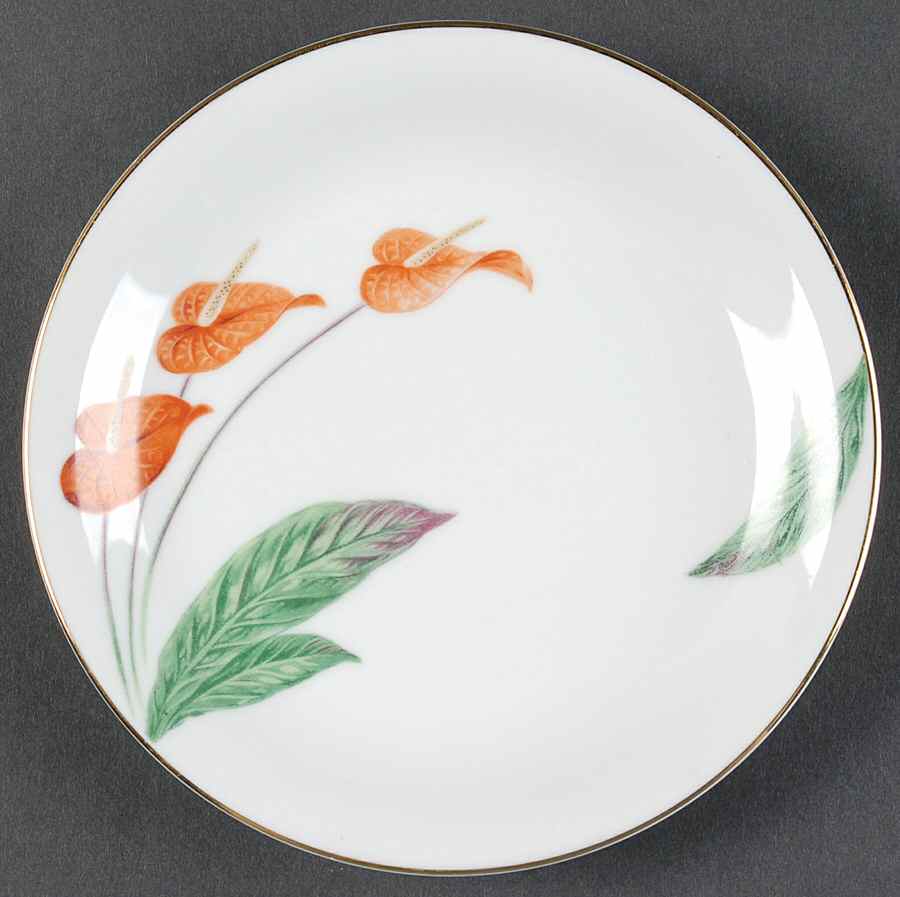 Waikiki (Gold Trim) Bread & Butter Plate by Noritake-1