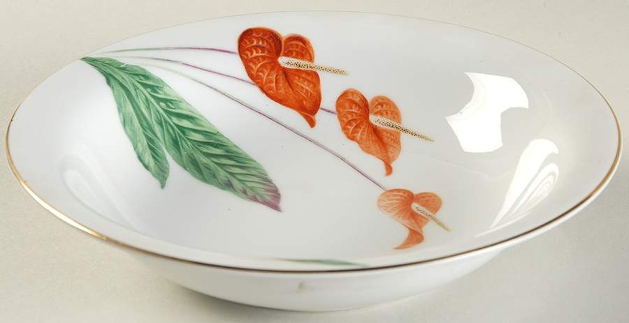 Waikiki (Gold Trim) Coupe Soup Bowl by Noritake-1