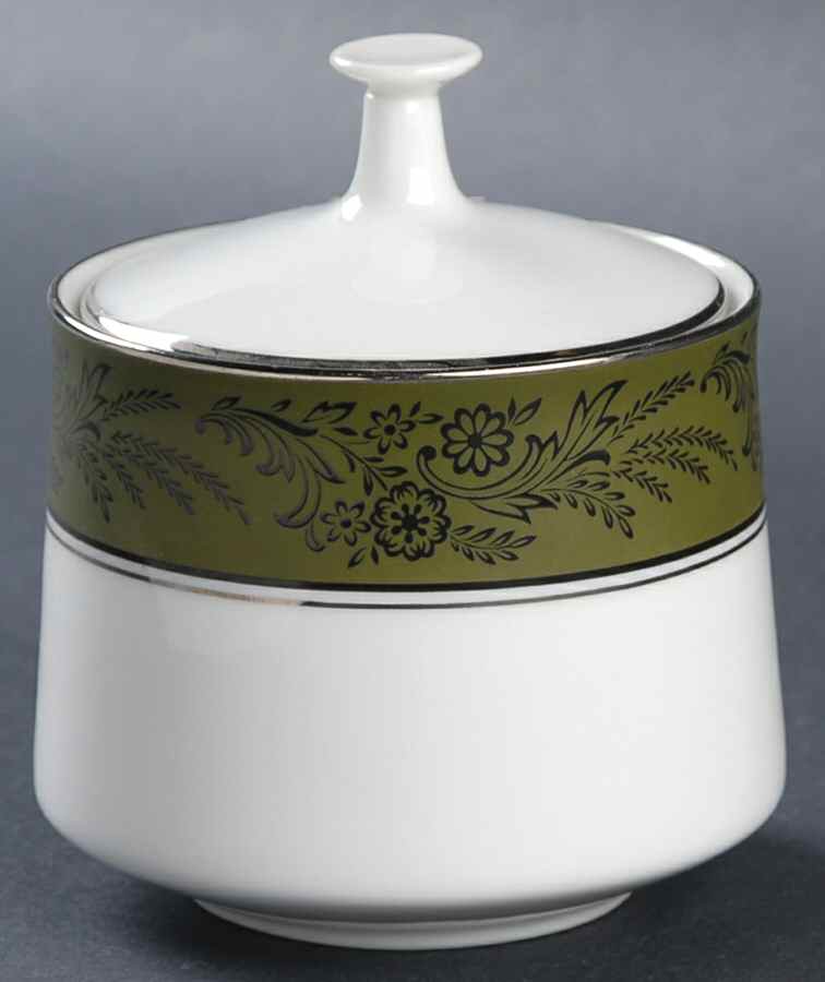 Walden Sugar Bowl & Lid by Noritake-1