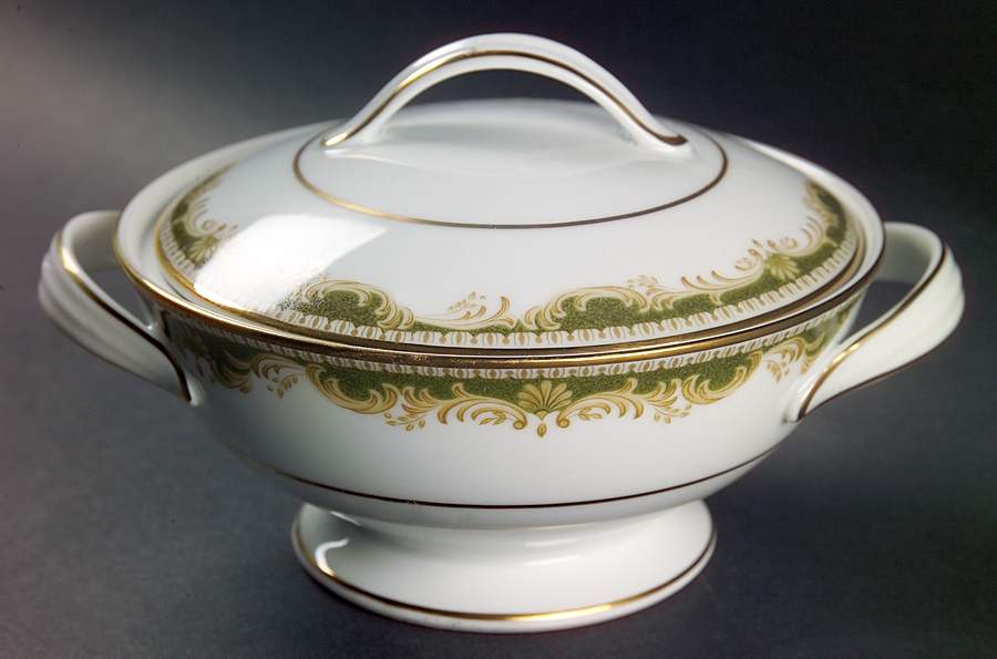 Warrington Sugar Bowl & Lid by Noritake-1
