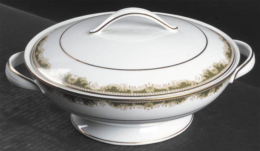 Warrington Round Covered Vegetable by Noritake-1