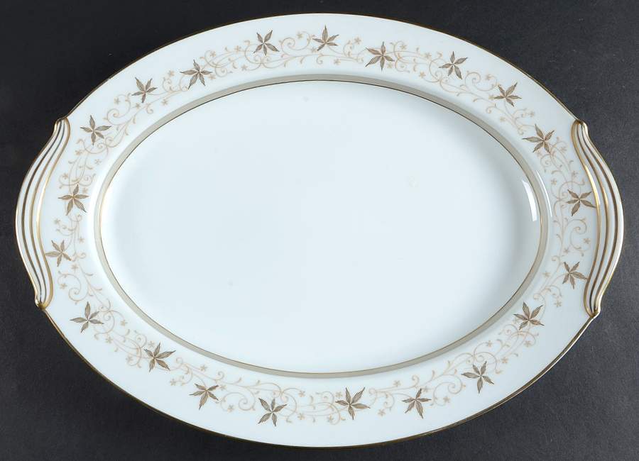 Warwick 16" Oval Serving Platter by Noritake-1