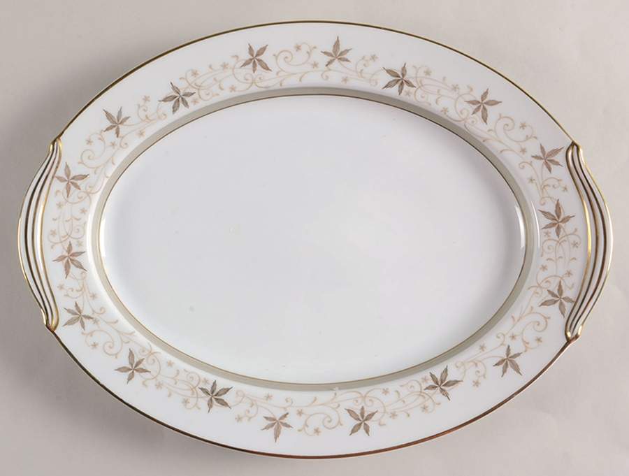Warwick 13" Oval Serving Platter by Noritake-1