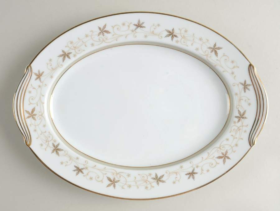 Warwick 11" Oval Serving Platter by Noritake-1