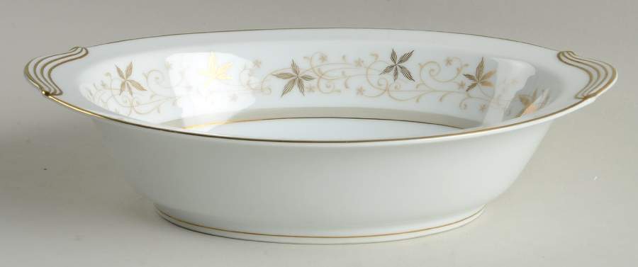 Warwick 10" Oval Vegetable Bowl by Noritake-1
