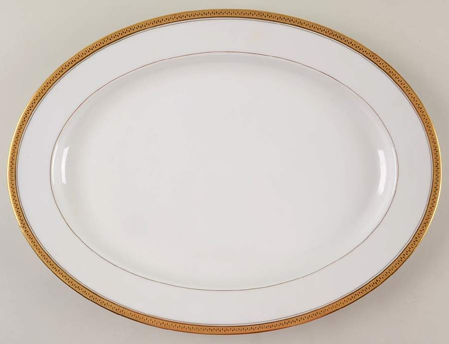 Washington 16" Oval Serving Platter by Noritake-1