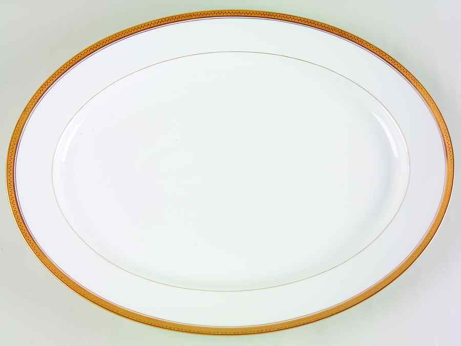 Washington 18" Oval Serving Platter by Noritake-1