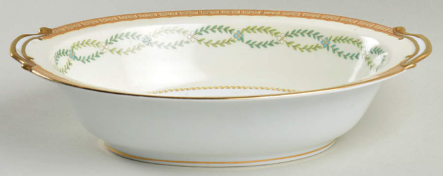 Watteau 10" Oval Vegetable Bowl by Noritake-1