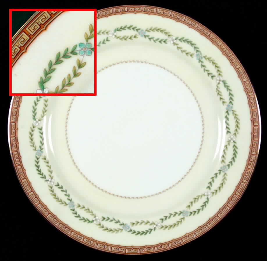 Watteau Dinner Plate by Noritake-1
