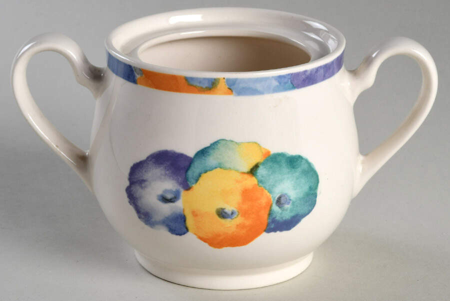 Watervale Sugar Bowl No Lid by Noritake-1