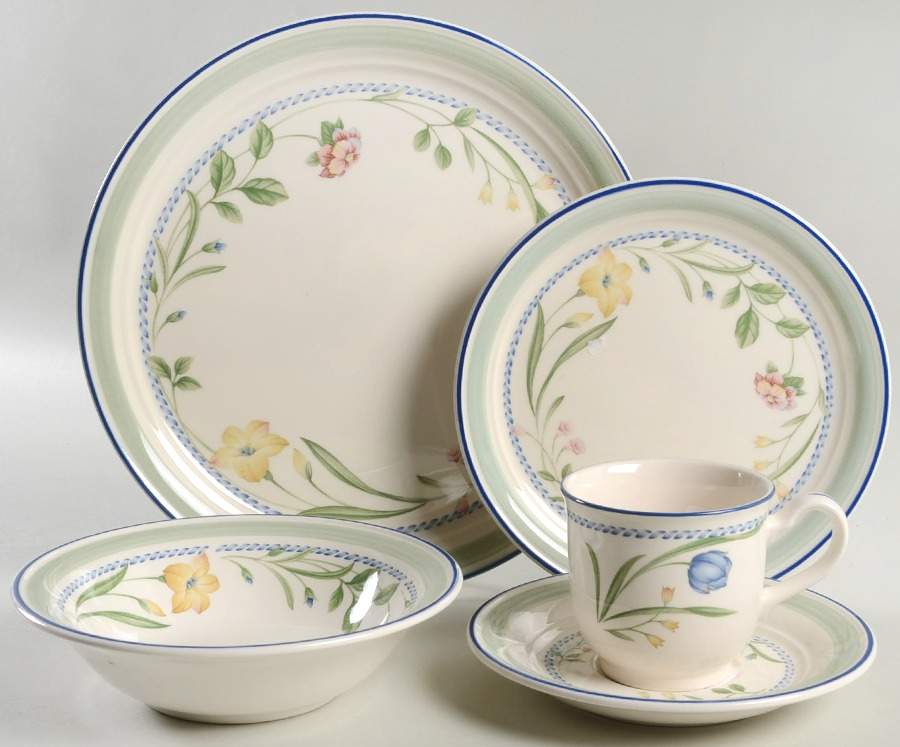 Watergreen 5 Piece Place Setting by Noritake-1