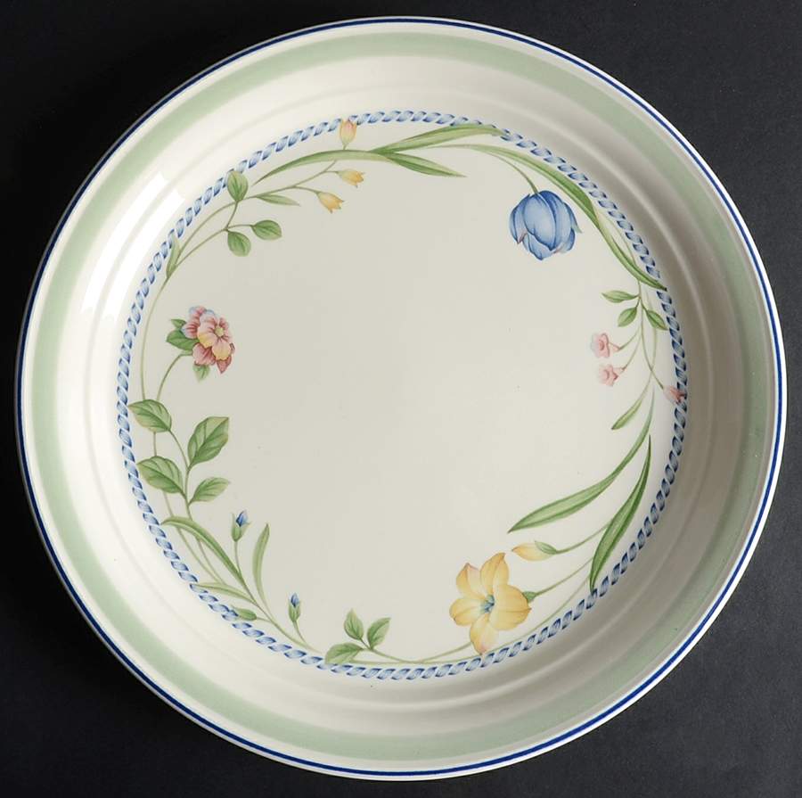 Watergreen 12" Chop Plate (Round Platter) by Noritake-1
