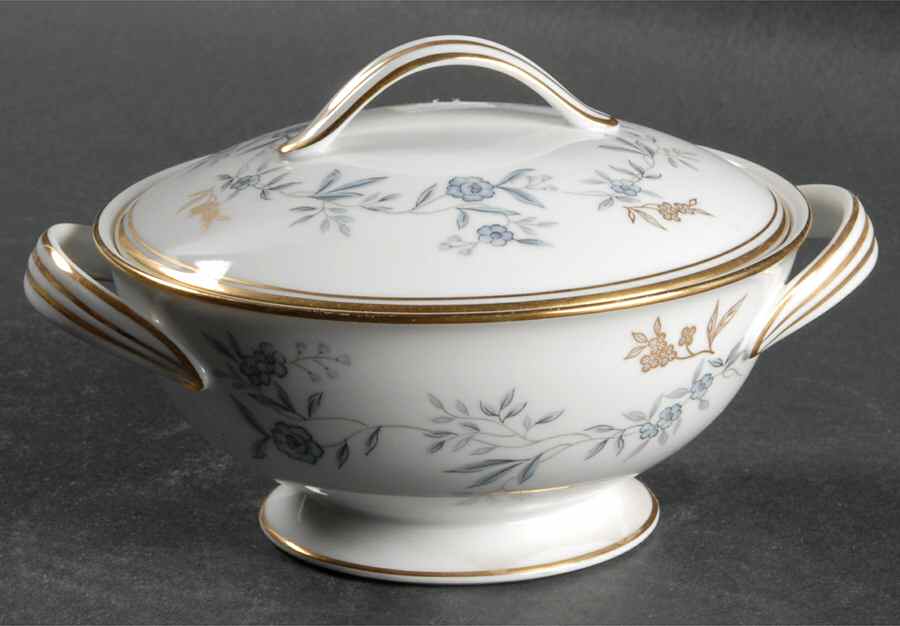 Waverly Sugar Bowl & Lid by Noritake-1