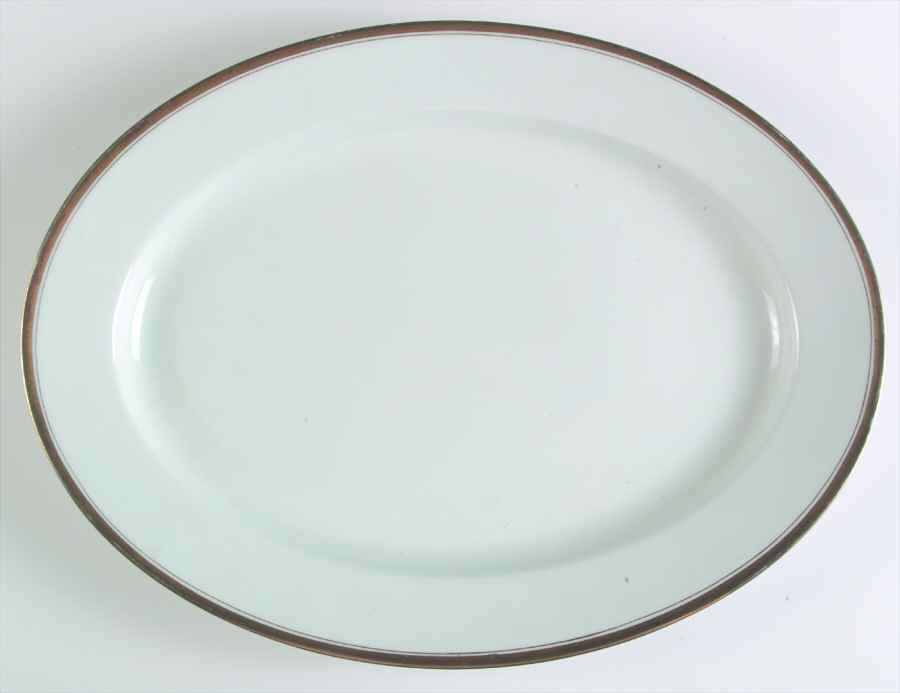 Waverly 16" Oval Serving Platter by Noritake-1