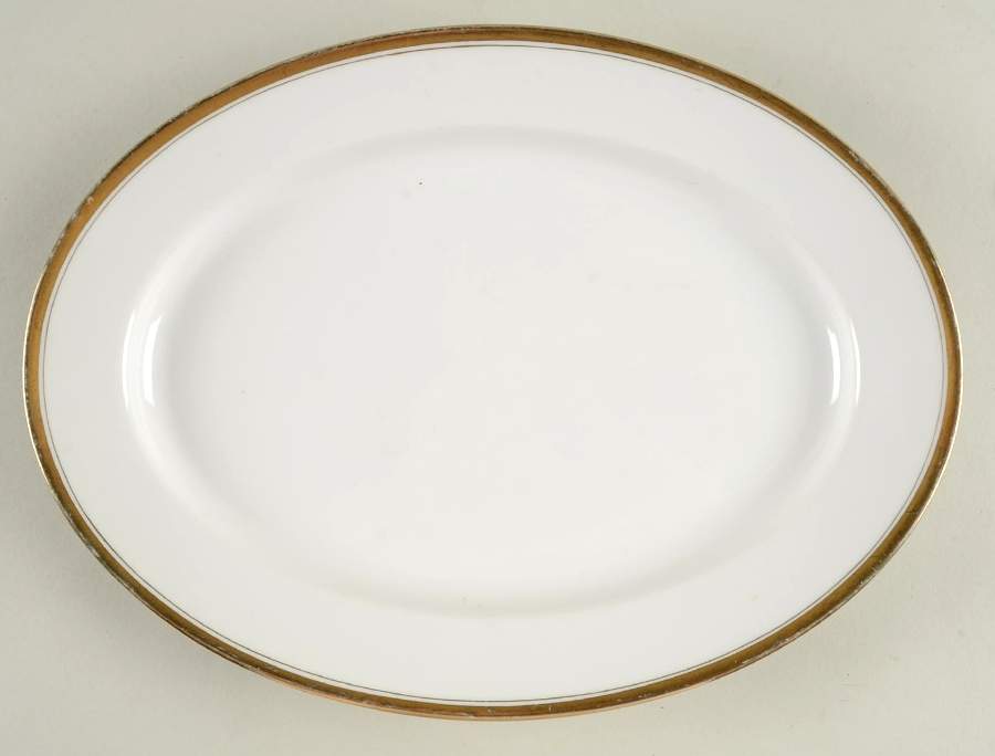 Waverly 12" Oval Serving Platter by Noritake-1