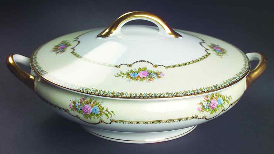 Wellsdale Round Covered Vegetable by Noritake-1