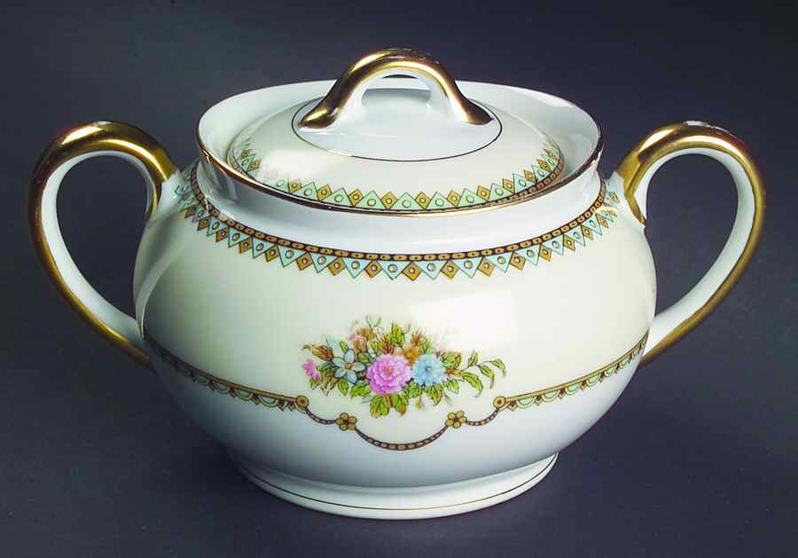 Wellsdale Sugar Bowl & Lid by Noritake-1