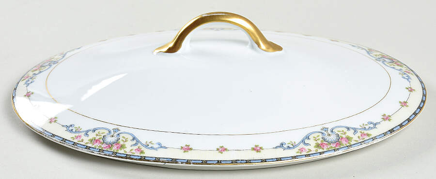 Wellesley Lid for Oval Vegetable by Noritake-1