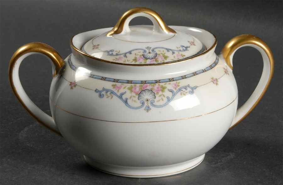 Wellesley Sugar Bowl & Lid by Noritake-1