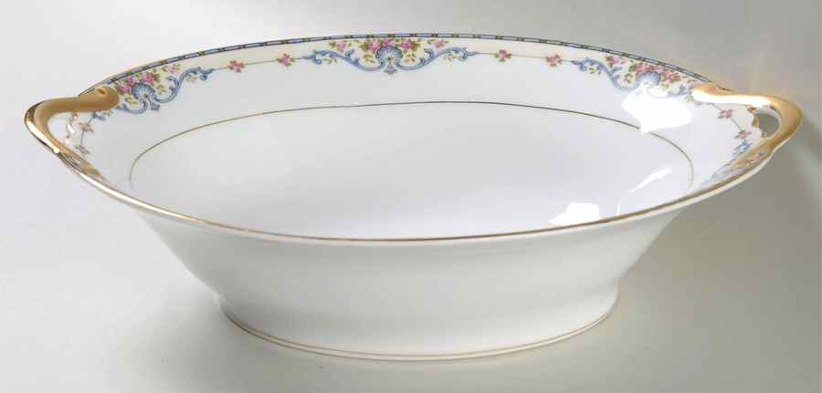 Wellesley 10" Oval Vegetable Bowl by Noritake-1