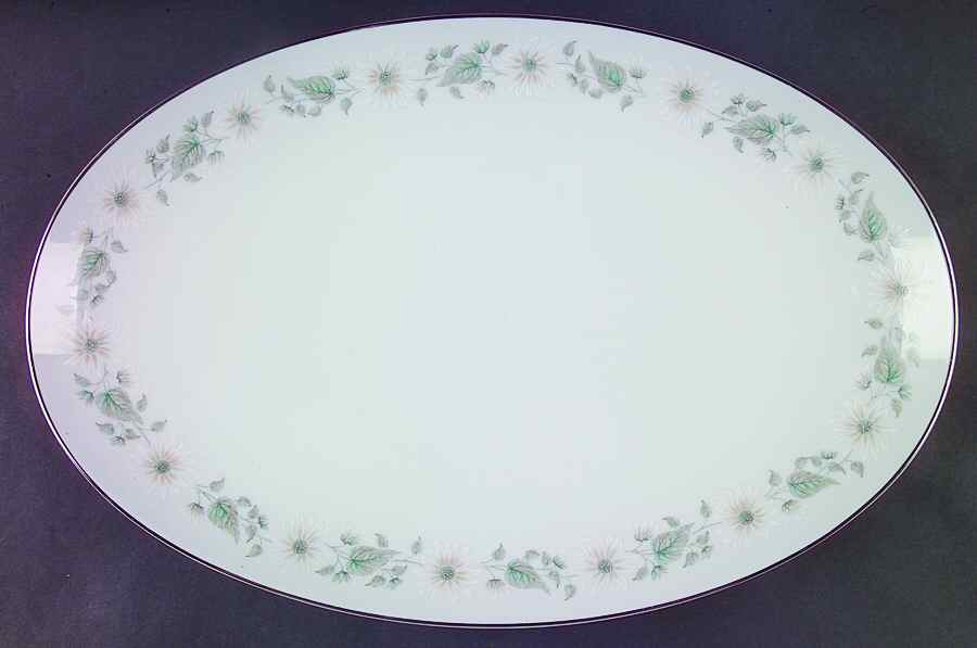 Wellesley 16" Oval Serving Platter by Noritake-1