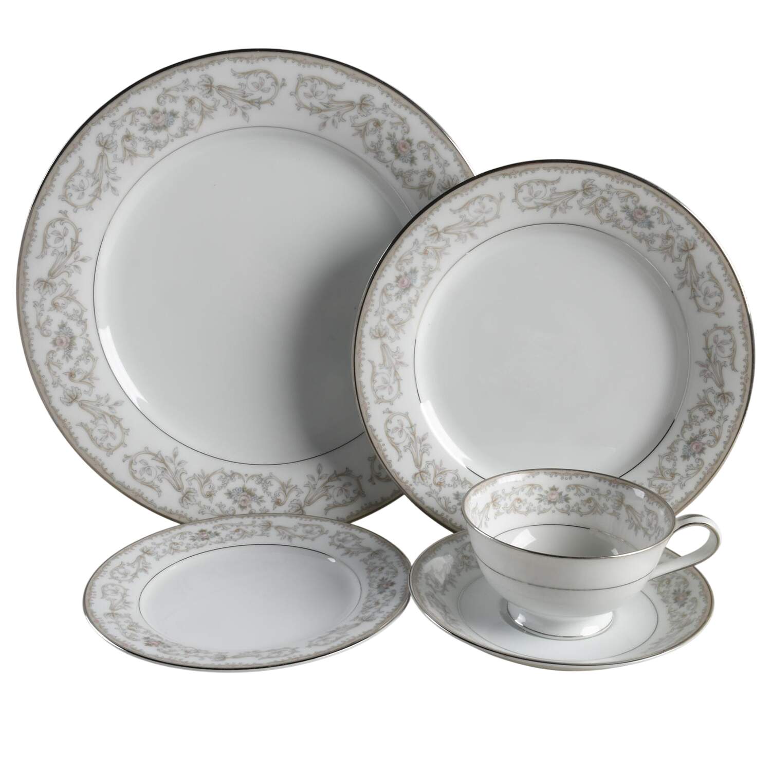 Westbrook 5 Piece Place Setting by Noritake-1
