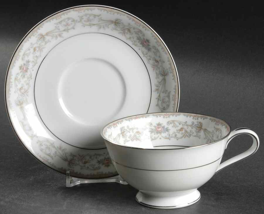 Westbrook Footed Cup & Saucer Set by Noritake-1