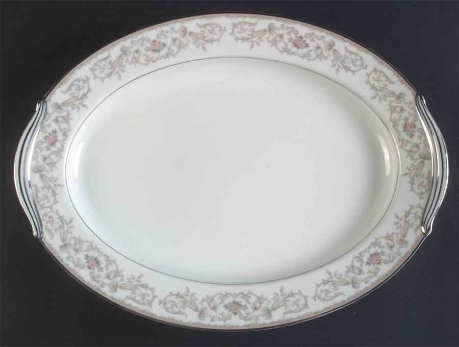 Westbrook 16" Oval Serving Platter by Noritake-1