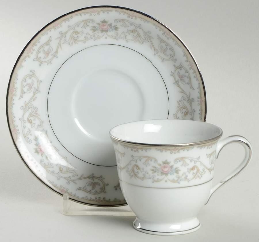 Westbrook Footed Demitasse Cup & Saucer Set by Noritake-1