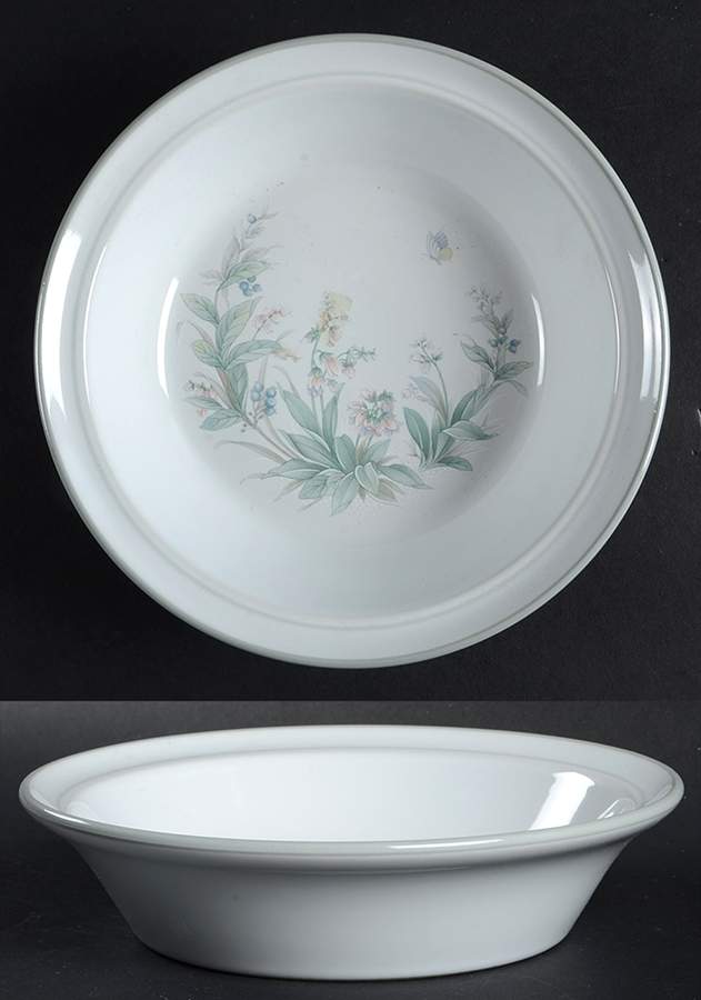 Welcome Spring Rim Soup Bowl by Noritake-1