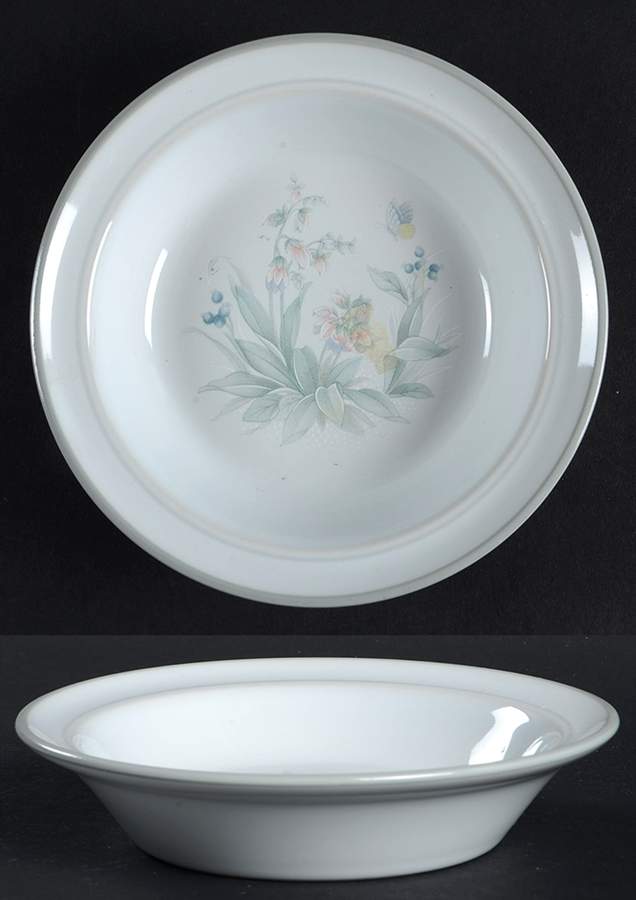 Welcome Spring Rim Fruit/Dessert (Sauce) Bowl by Noritake-1