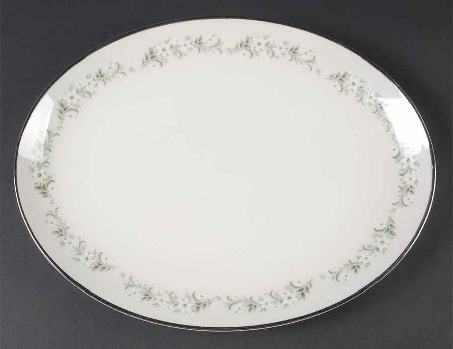 Weston 12" Oval Serving Platter by Noritake-1