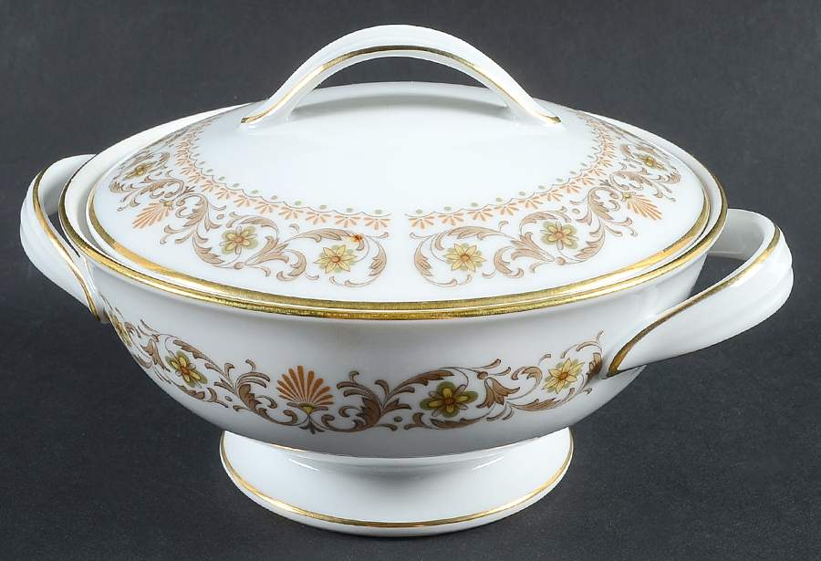 Westbury Sugar Bowl & Lid by Noritake-1