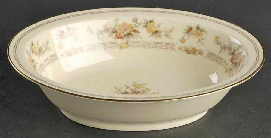 Westport Yellow 10" Oval Vegetable Bowl by Noritake-1