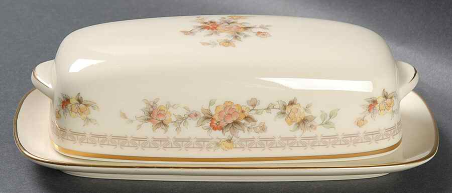 Westport Yellow 1/4 Lb Covered Butter by Noritake-1