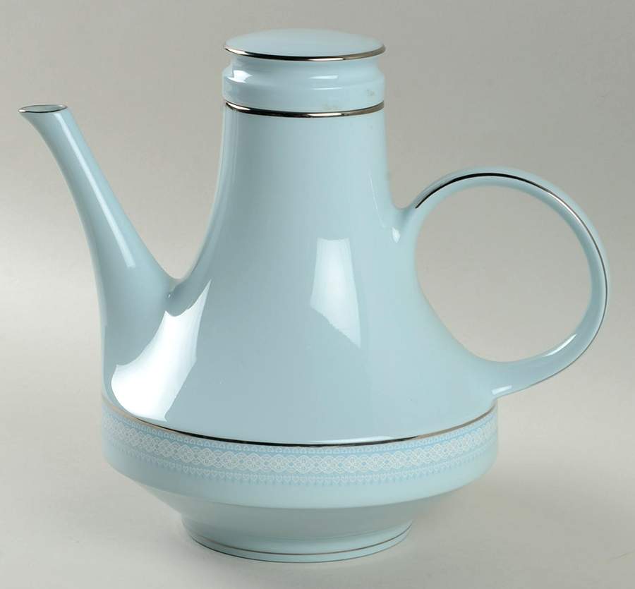 Wedding Veil Coffee Pot & Lid by Noritake-1