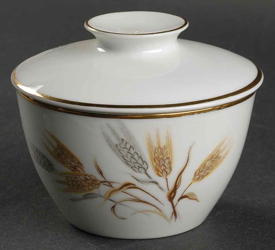 Wheaton Sugar Bowl & Lid by Noritake-1