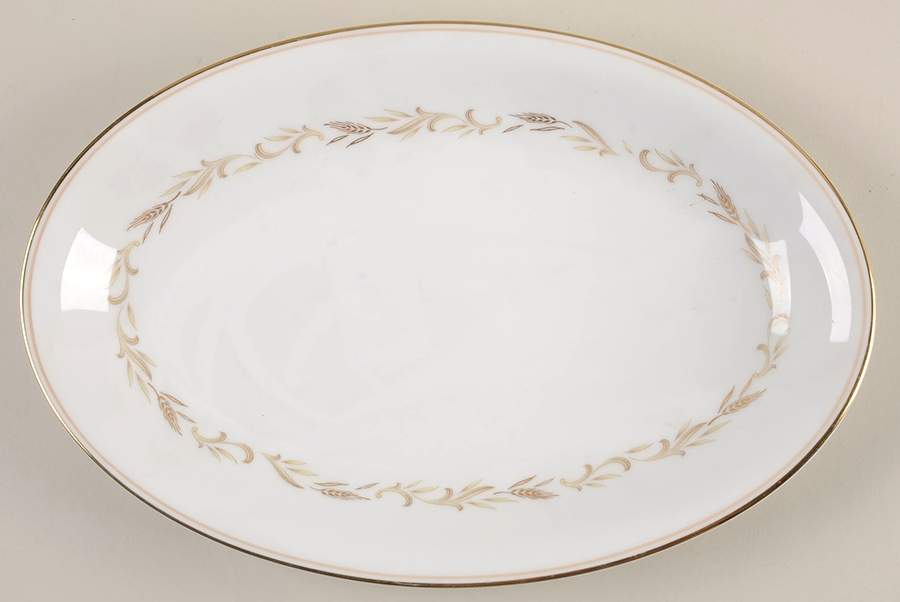 Wheatring 12" Oval Serving Platter by Noritake-1
