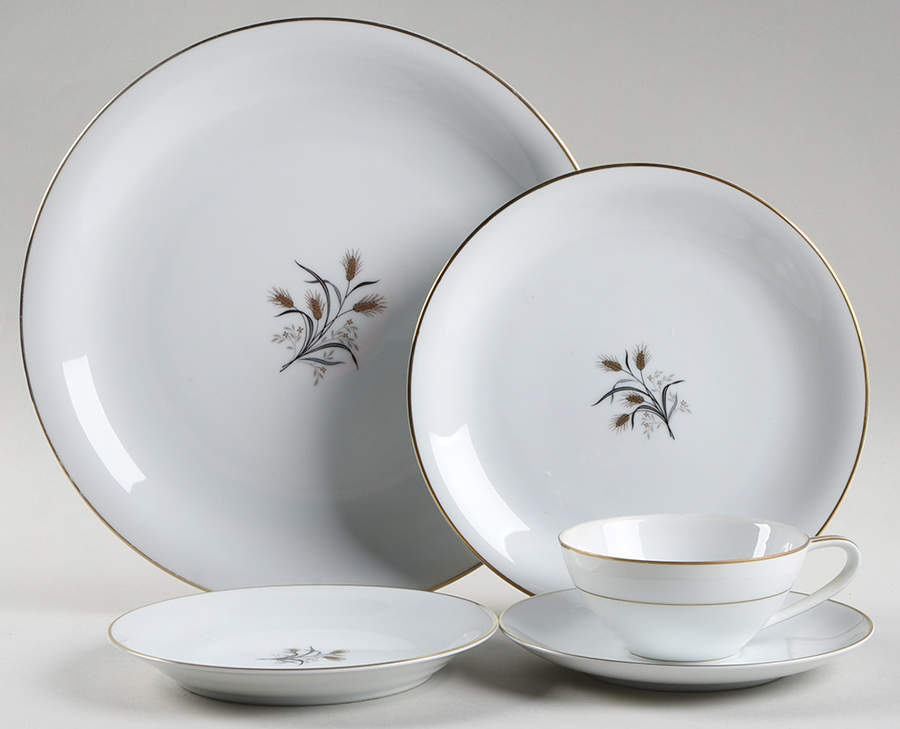 Wheatcroft 5 Piece Place Setting by Noritake-1