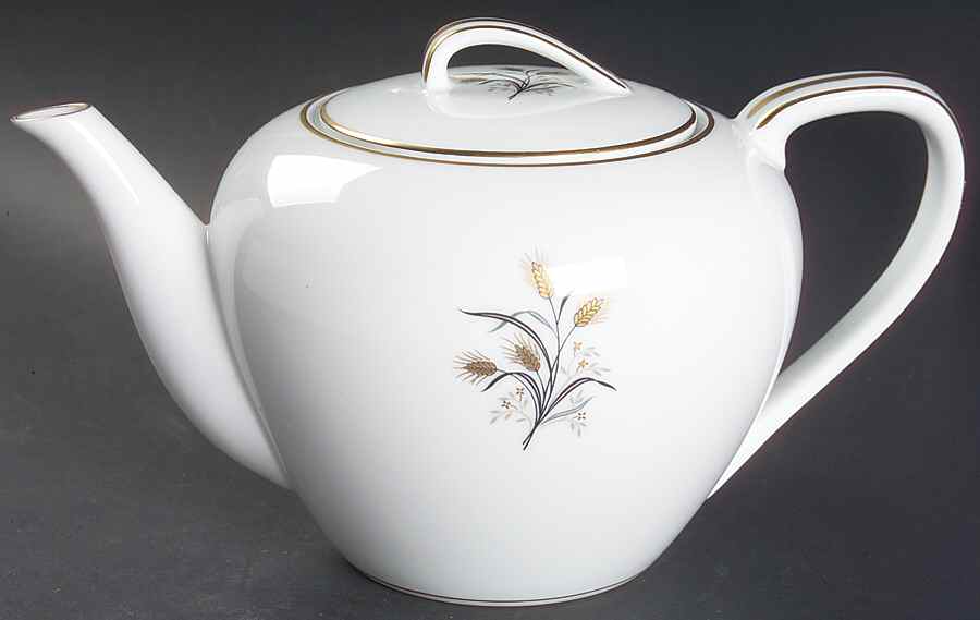 Wheatcroft Teapot & Lid by Noritake-1