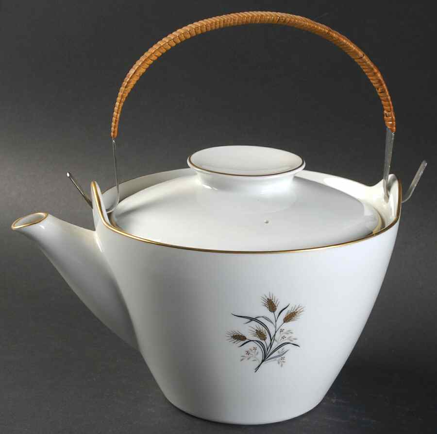 Wheatcroft Teapot & Lid by Noritake-1
