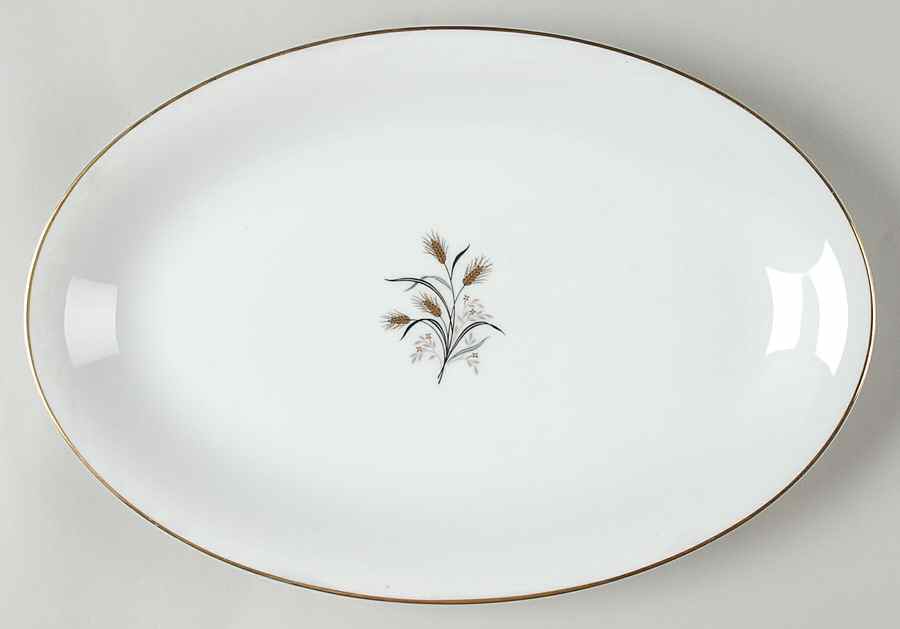 Wheatcroft 13" Oval Serving Platter by Noritake-1