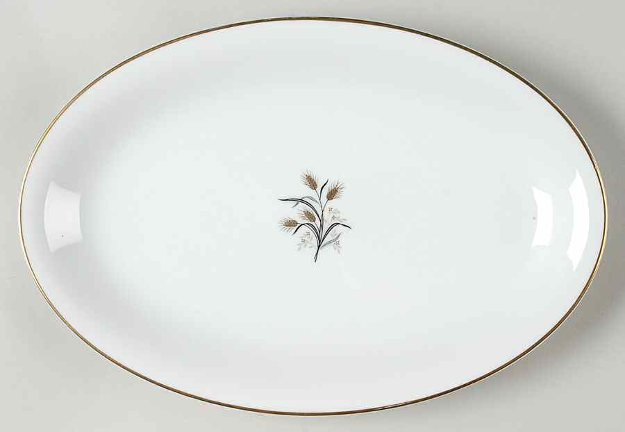 Wheatcroft 12" Oval Serving Platter by Noritake-1